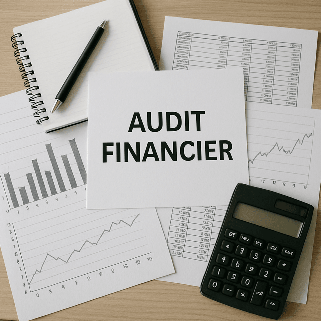 Working documents for a financial audit